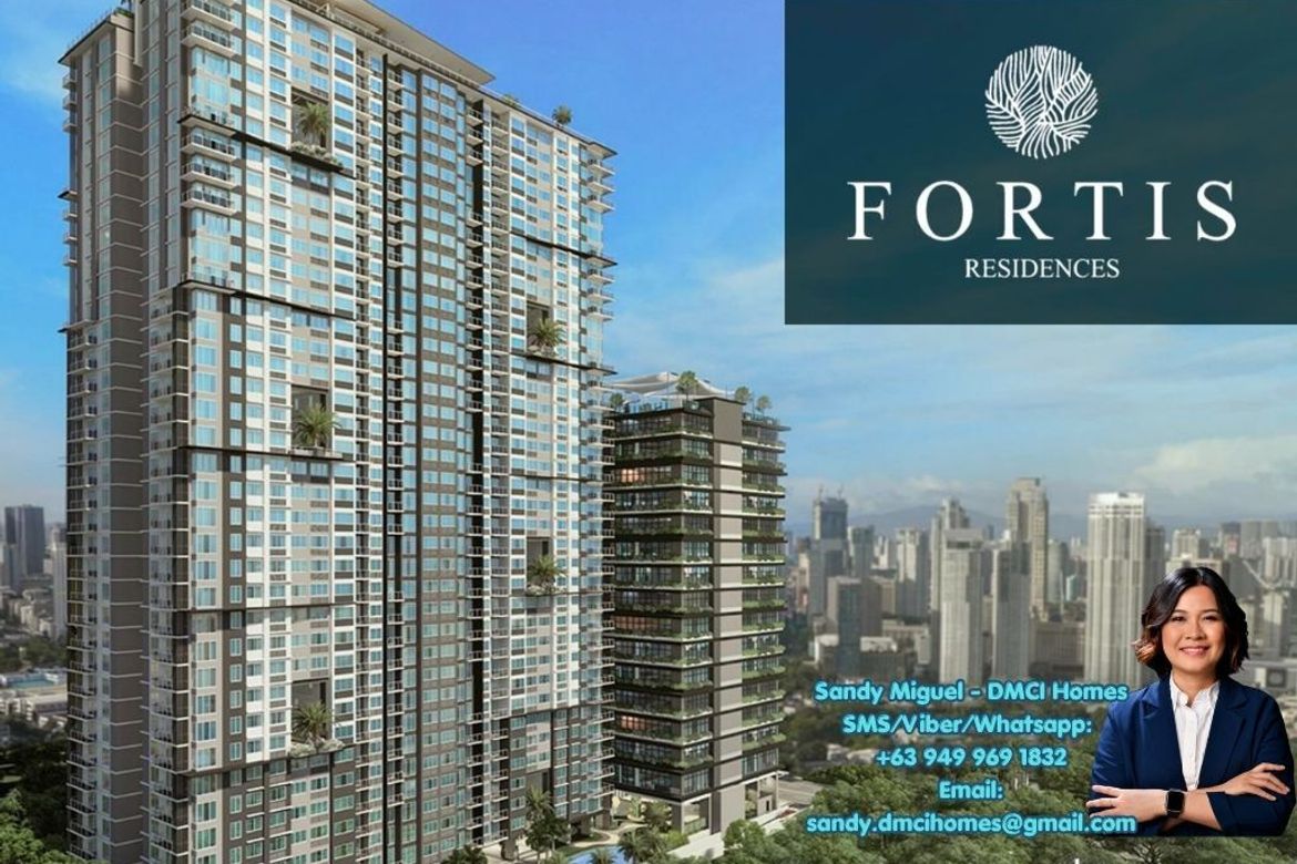 1 Bedroom Condo for Sale in Fortis Residences, Bangkal, Makati City near MRT-3 Magallanes