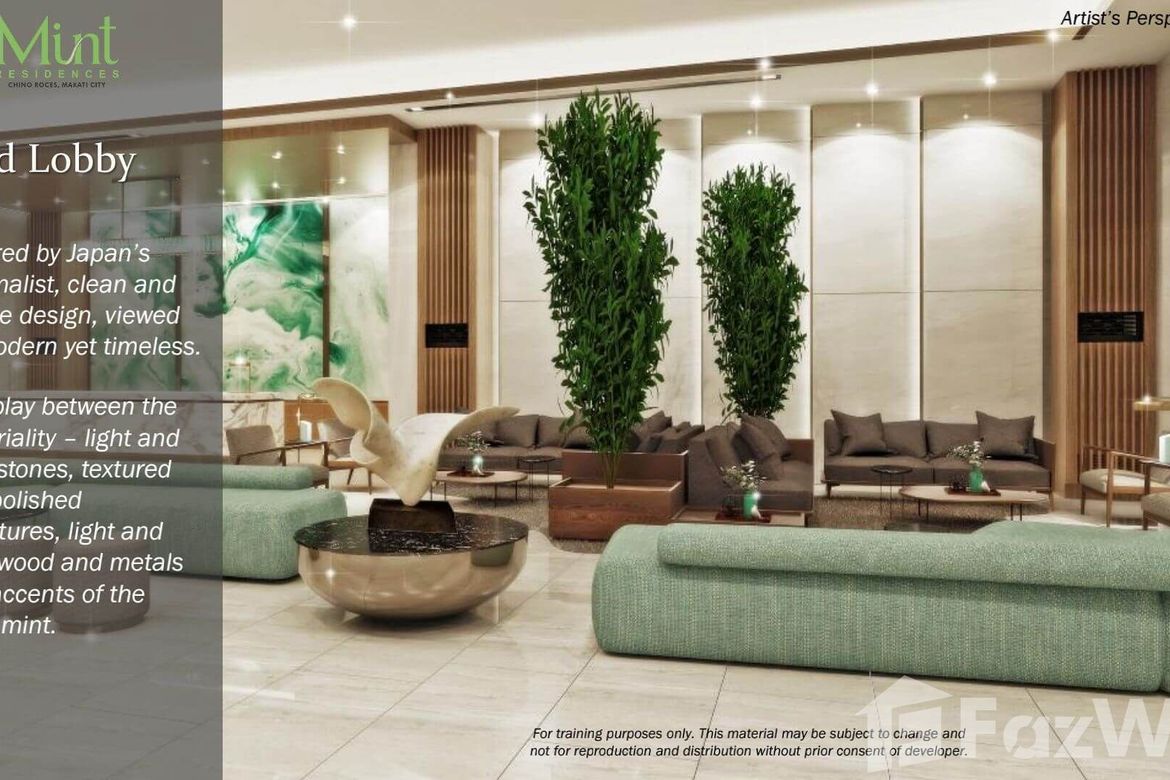 1 Bedroom Condo for Sale in Mint Residences, Urdaneta, Makati City near MRT-3 Ayala – photo 9