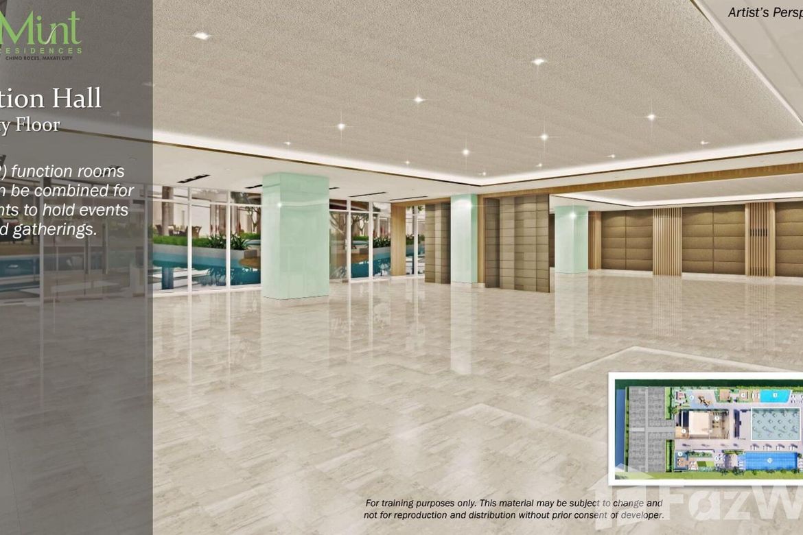 1 Bedroom Condo for Sale in Mint Residences, Urdaneta, Makati City near MRT-3 Ayala – photo 11