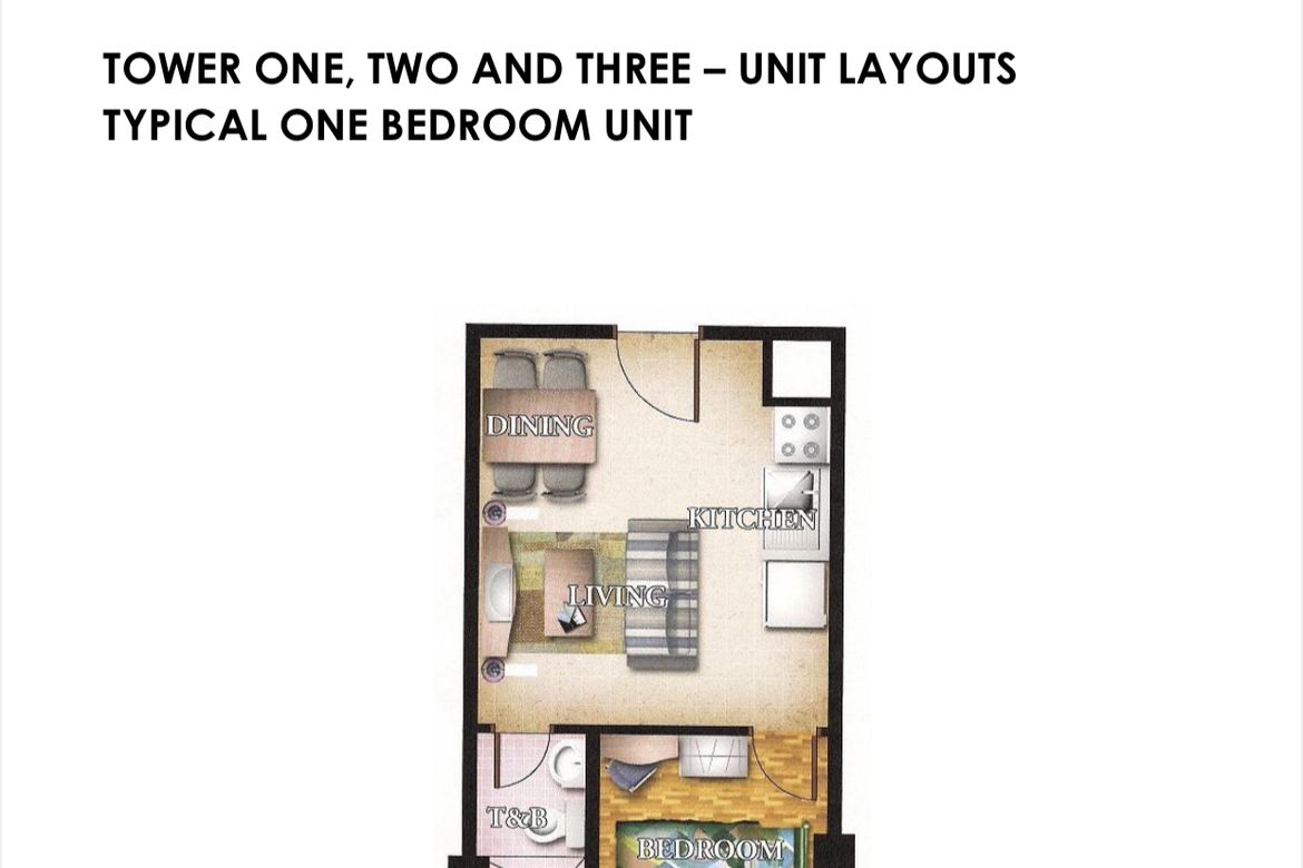 1 Bedroom Condo for Sale in San Lorenzo Place, Bangkal, Makati City near MRT-3 Magallanes – photo 4