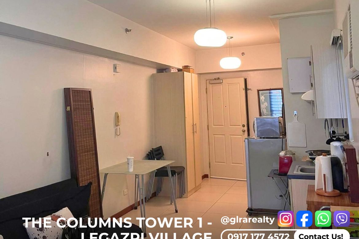 1 Bedroom Condo for Sale in The Columns At Legaspi Village, San Lorenzo, Makati City