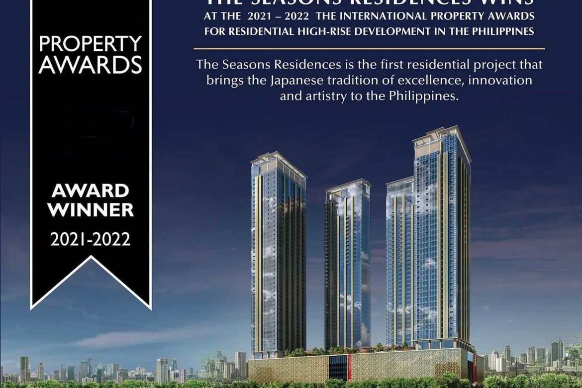 1 Bedroom Condo for Sale in The Seasons Residences, BGC, Taguig