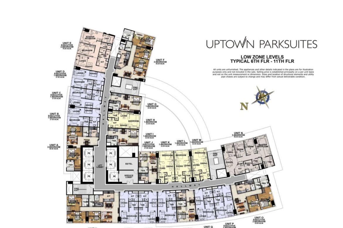 1 Bedroom Condo for Sale in Uptown Parksuites, BGC, Taguig – photo 8