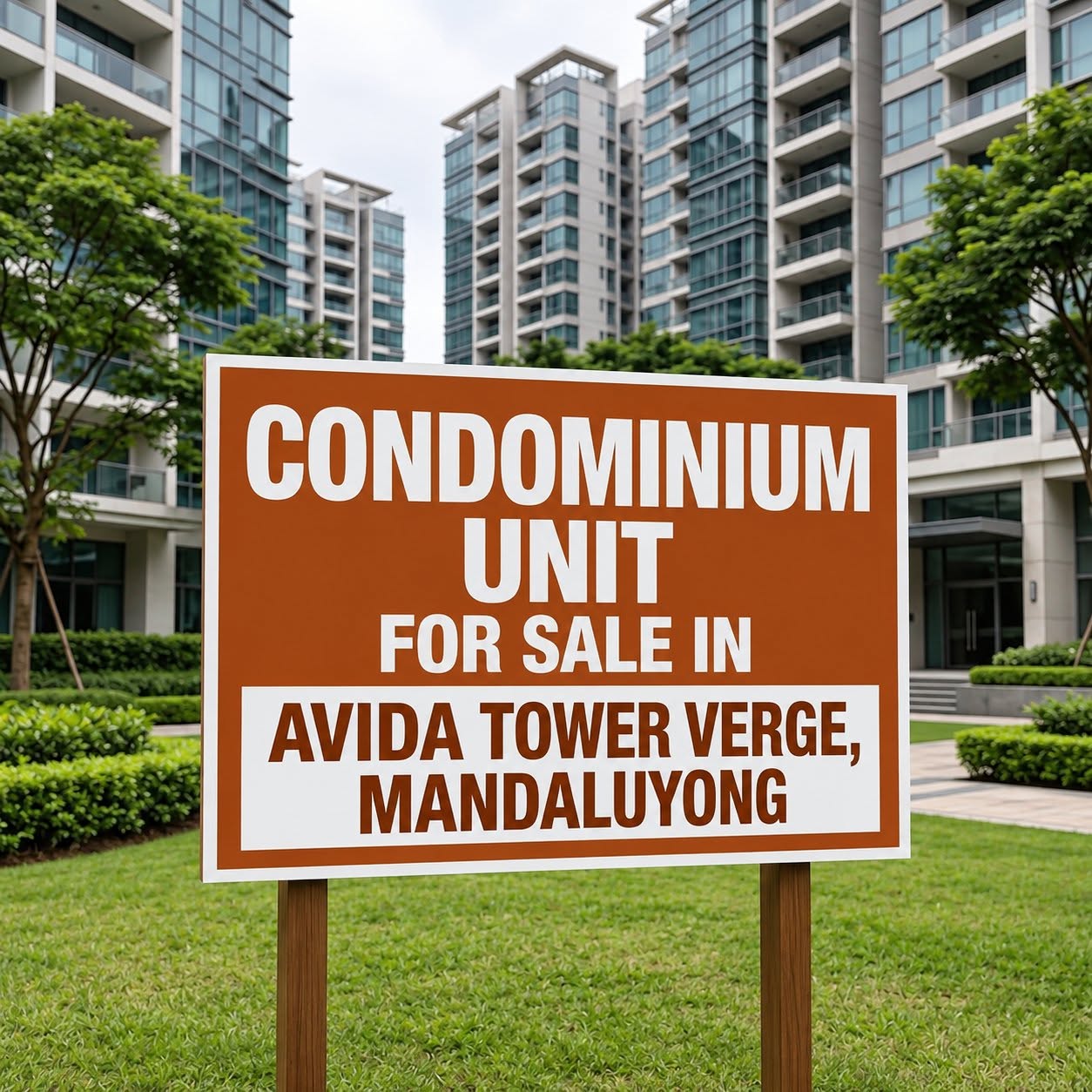 1-Bedroom Condo Unit for Sale in Avida Tower Verge, Mandaluyong City