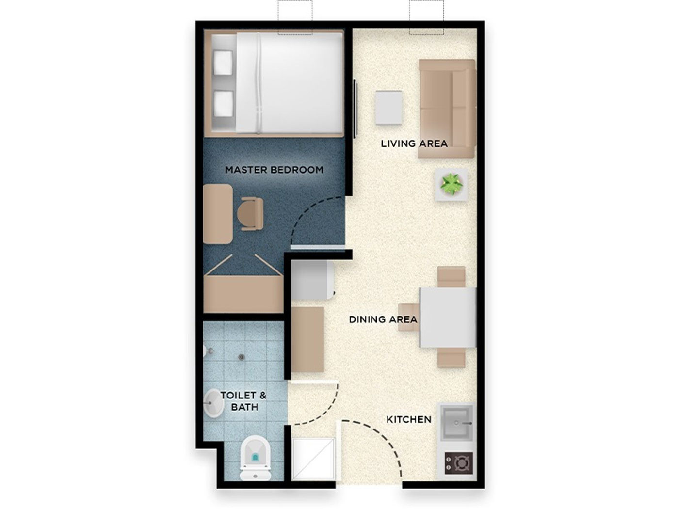 1-Bedroom Condo Unit for Sale in Westwind at Lancaster New City, Imus, Cavite – photo 26
