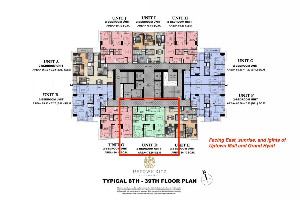 2 Bedroom Condo for Sale in BGC, Taguig – photo 16