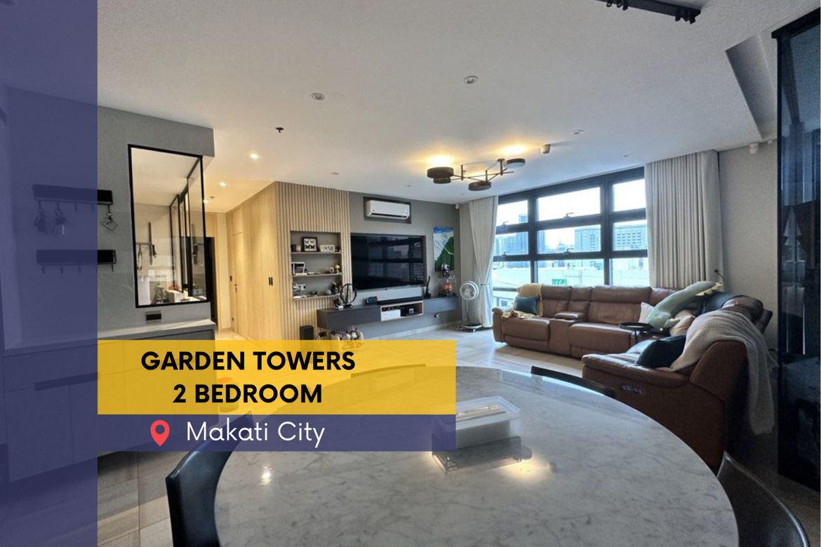 2 Bedroom Condo for Sale in Garden Towers, San Lorenzo, Makati City near MRT-3 Ayala