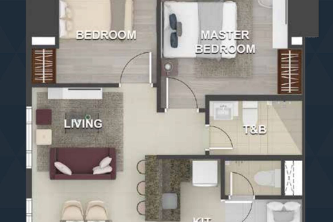 2 Bedroom Condo for Sale in Magallanes, Makati City near MRT-3 Magallanes – photo 13