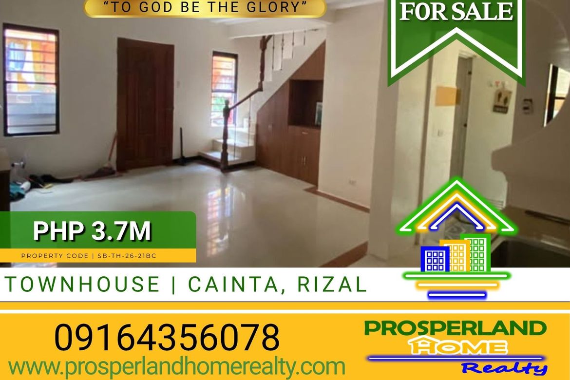 2 Bedroom Townhouse for Sale in Santo Domingo, Cainta, Rizal – photo 8