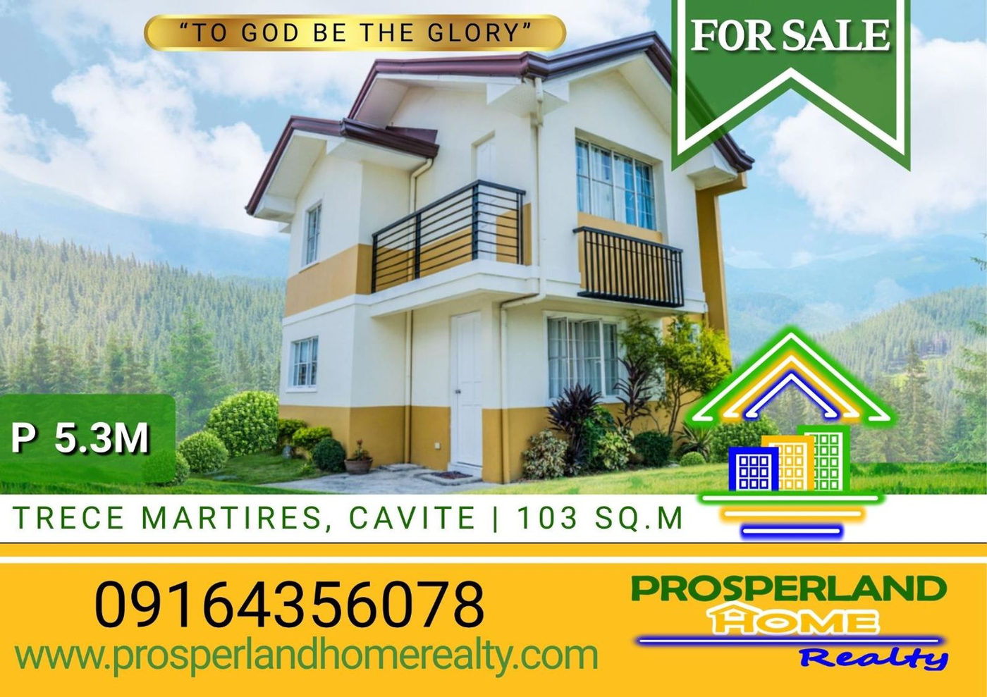 Brand-New 3-Bedroom Bailey Corner House and Lot for Sale in Trece Martires, Cavite