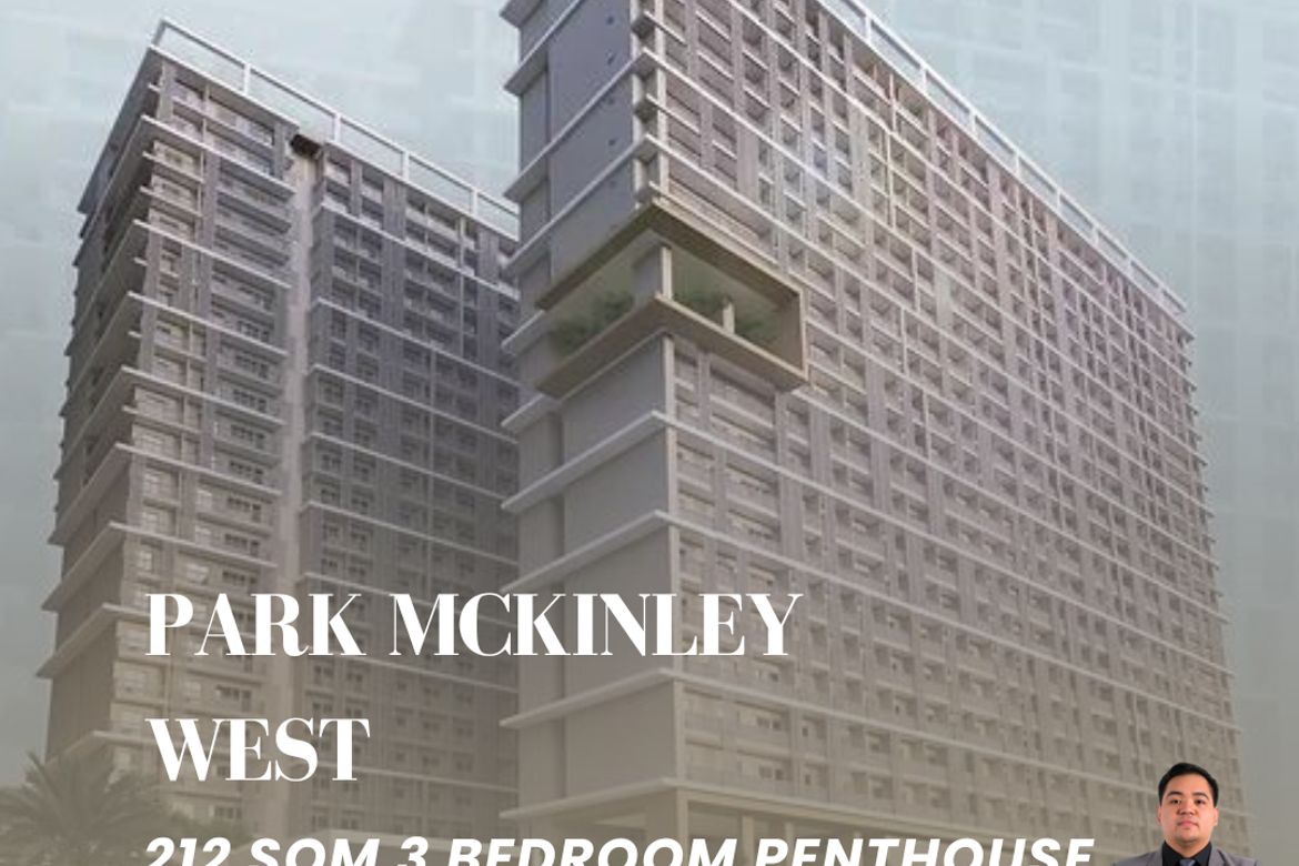3 Bedroom Condo for Sale in Park McKinley West, BGC, Taguig