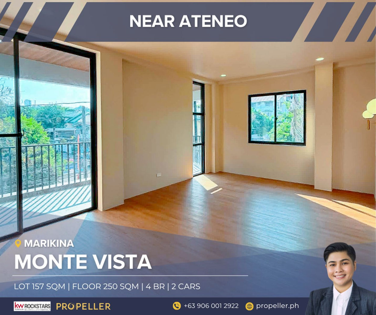4-Bedroom Brand-New House and Lot for Sale in Monte Vista, Industrial Valley, Marikina