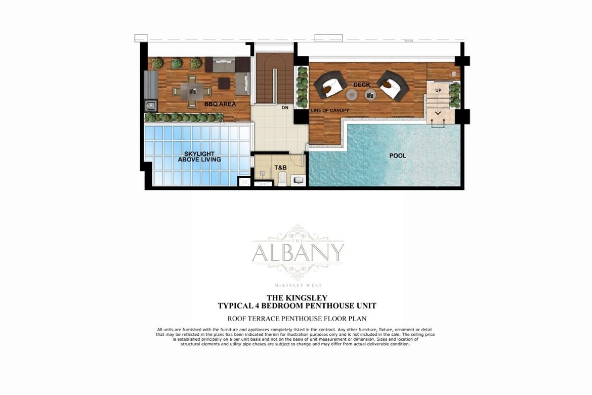 4 Bedroom Condo for Sale in The Albany, BGC, Taguig – photo 2