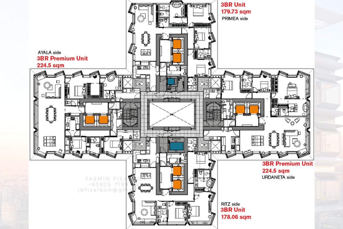 Condo for Sale in The Estate Makati, Urdaneta, Makati City near MRT-3 Ayala – photo 8