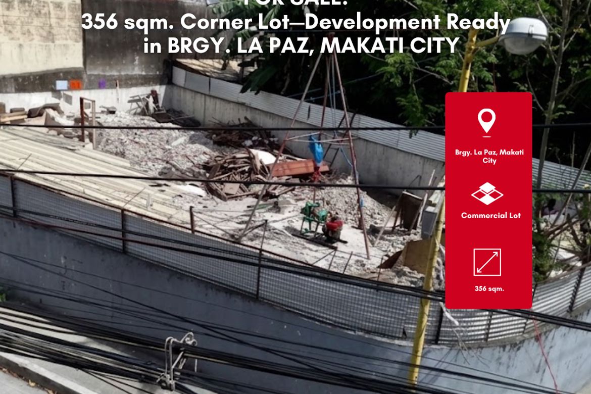 Land for Sale in La Paz, Makati City